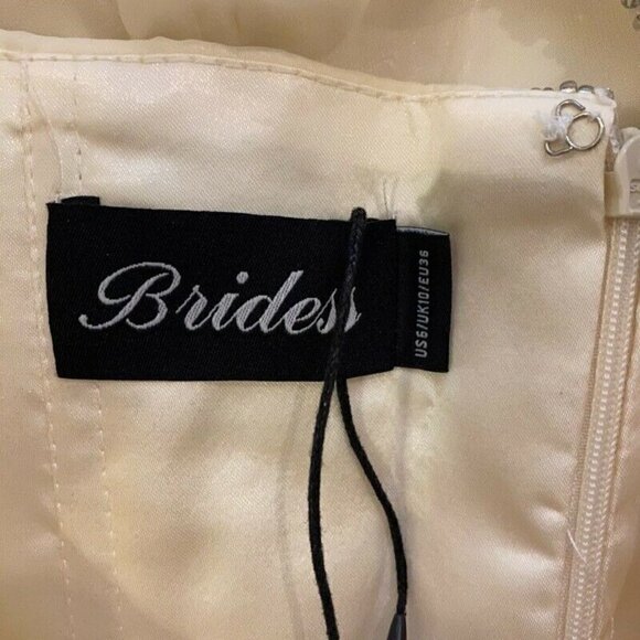 Bridess Wedding A-Line Dress Ivory Sweetheart 6 - Picture 8 of 10